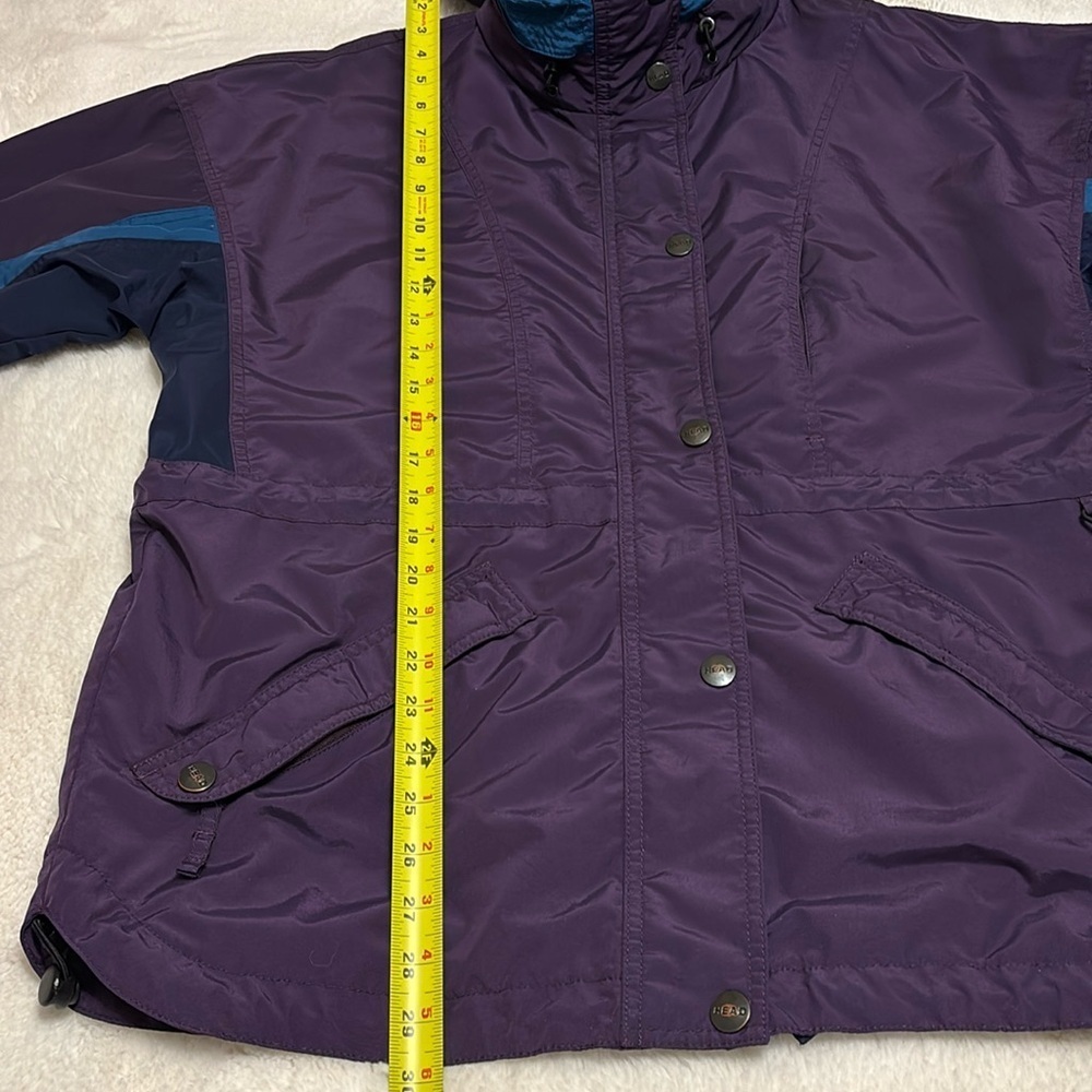 Vintage Head Purple and Blue ladies windbreaker, medium - Picture 4 of 7